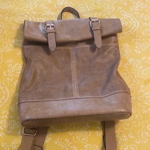 Girl On The Go Vegan Leather Fashion Backpack